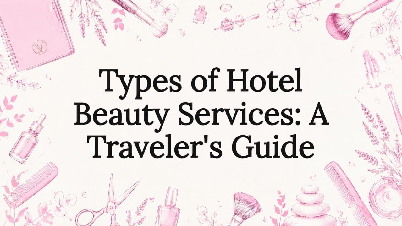 Types of Hotel Beauty Services: A Traveler's Guide