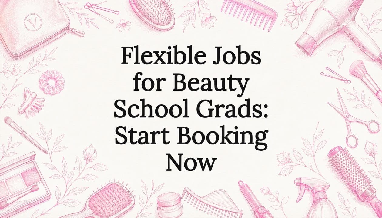 Flexible Jobs for Beauty School Grads: Start Booking Now