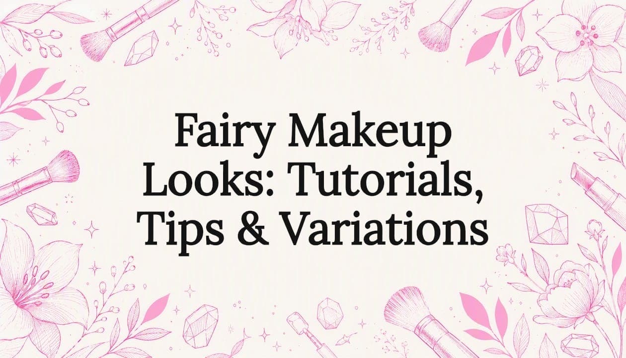 Fairy Makeup Looks: Tutorials, Tips & Variations