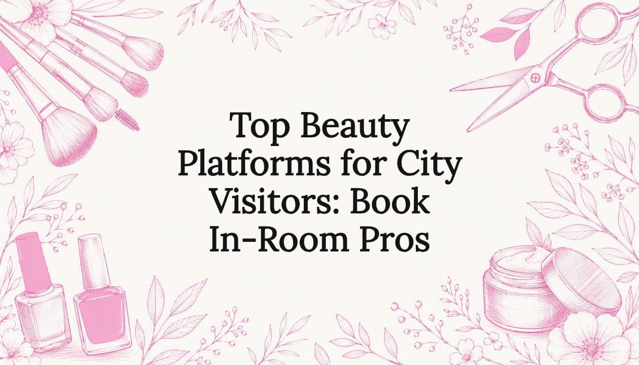 Top Beauty Platforms for City Visitors: Book In-Room Pros