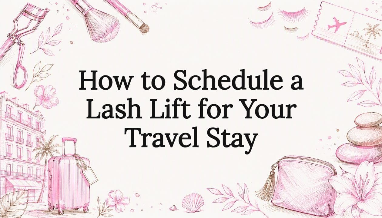 How to Schedule a Lash Lift for Your Travel Stay