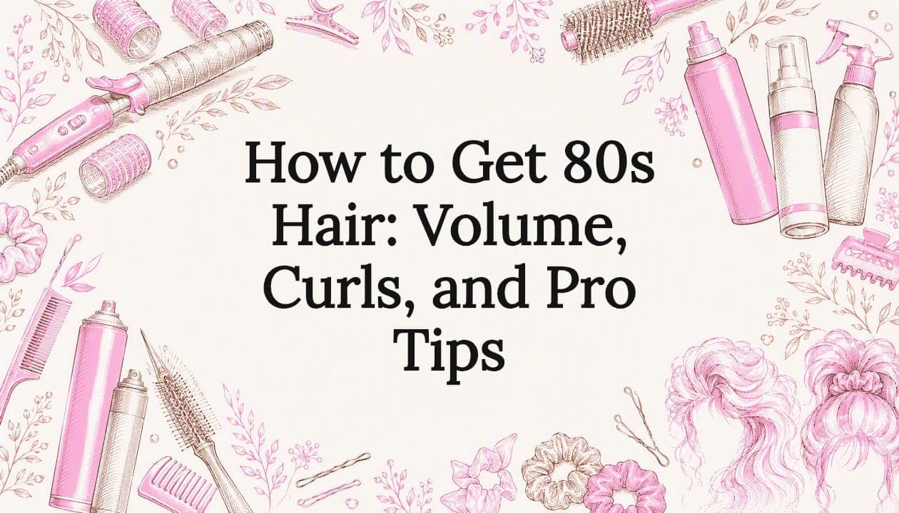 How to Get 80s Hair: Volume, Curls, and Pro Tips