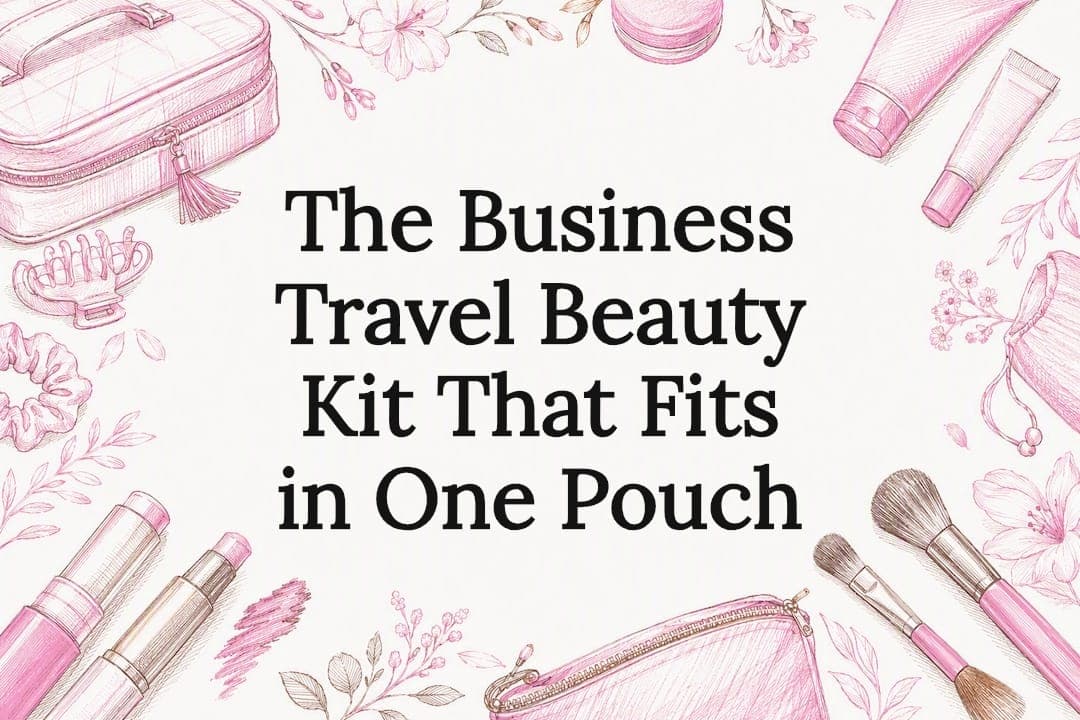 The Business Travel Beauty Kit That Fits in One Pouch