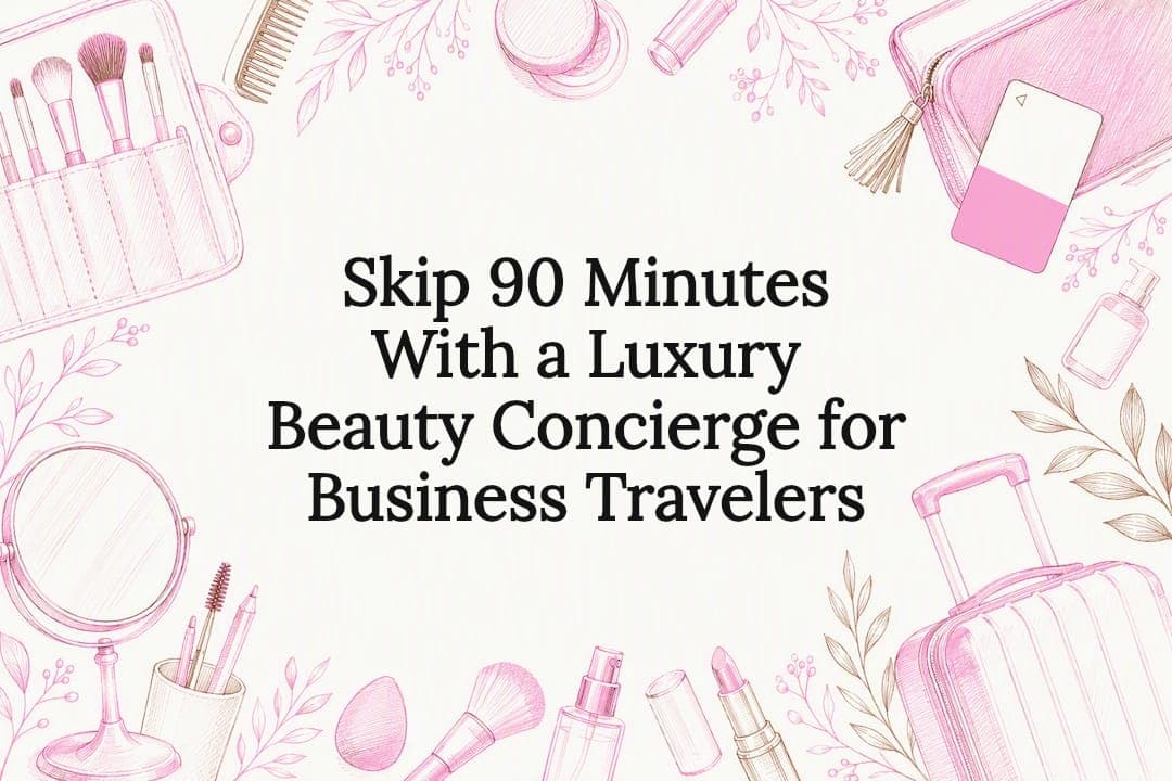 Skip 90 Minutes With a Luxury Beauty Concierge for Business Travelers