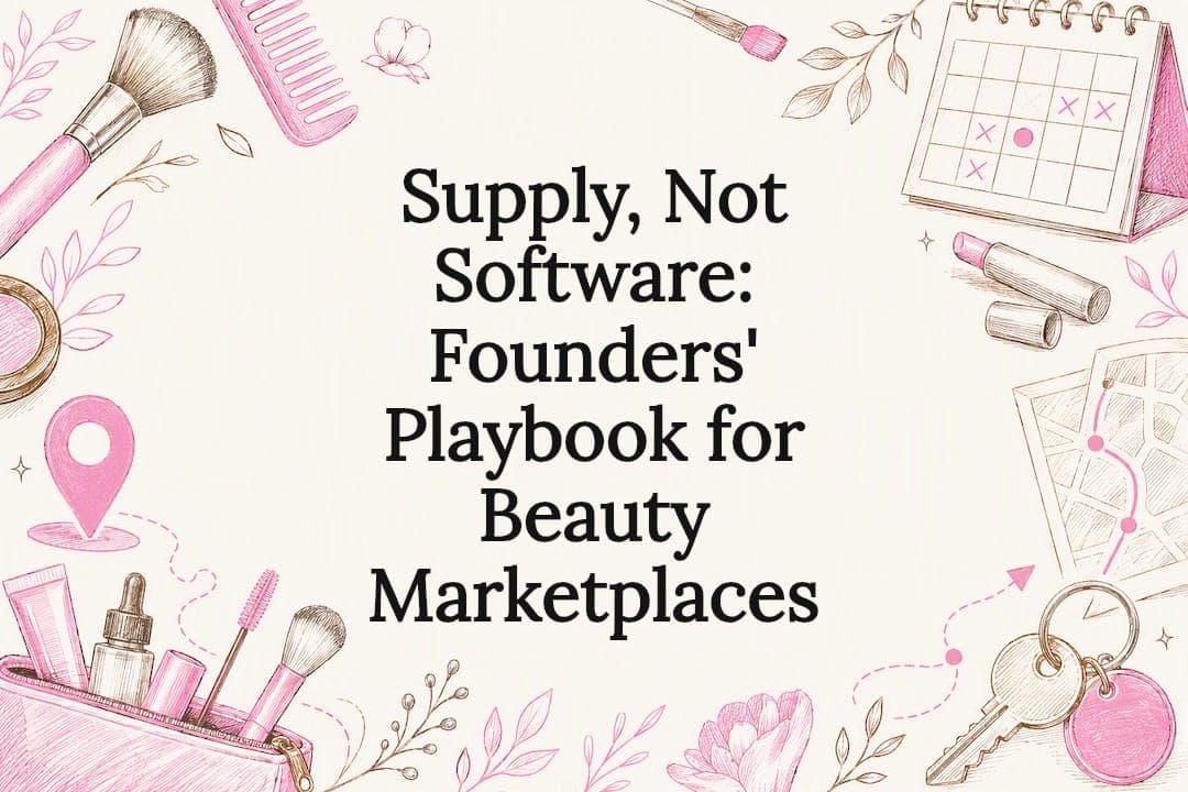 Supply, Not Software: Founders' Playbook for Beauty Marketplaces