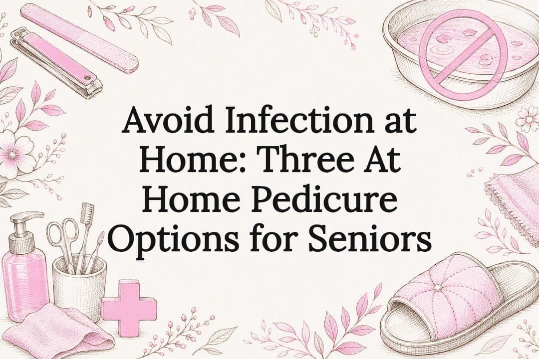 Avoid Infection at Home: Three At Home Pedicure Options for Seniors
