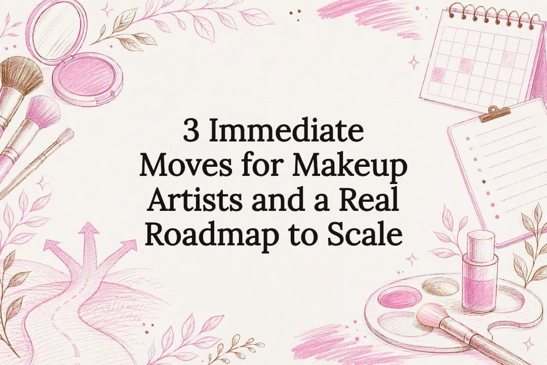 3 Immediate Moves for Makeup Artists and a Real Roadmap to Scale
