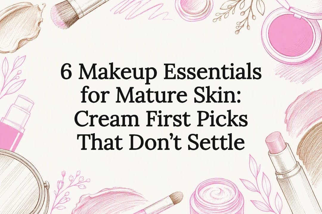 6 Makeup Essentials for Mature Skin: Cream First Picks That Don’t Settle