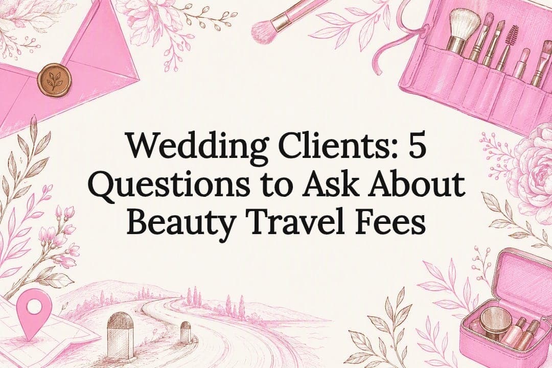 Wedding Clients: 5 Questions to Ask About Beauty Travel Fees