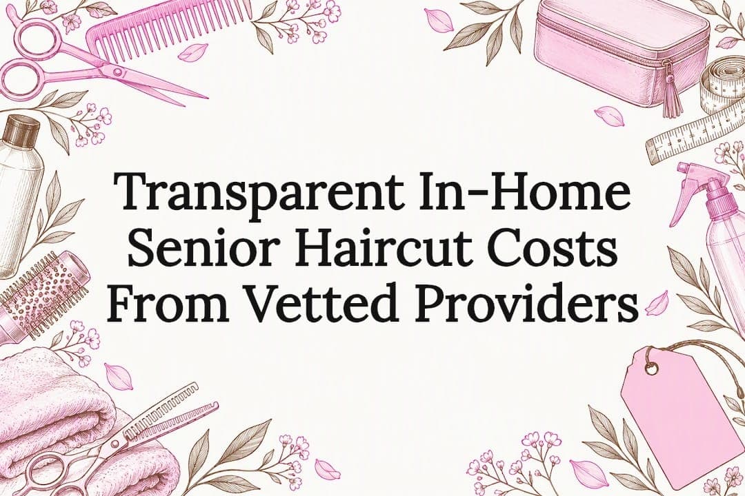 Transparent In-Home Senior Haircut Costs From Vetted Providers