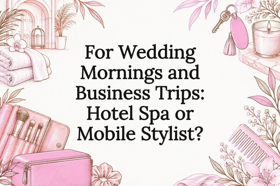 For Wedding Mornings and Business Trips: Hotel Spa or Mobile Stylist?