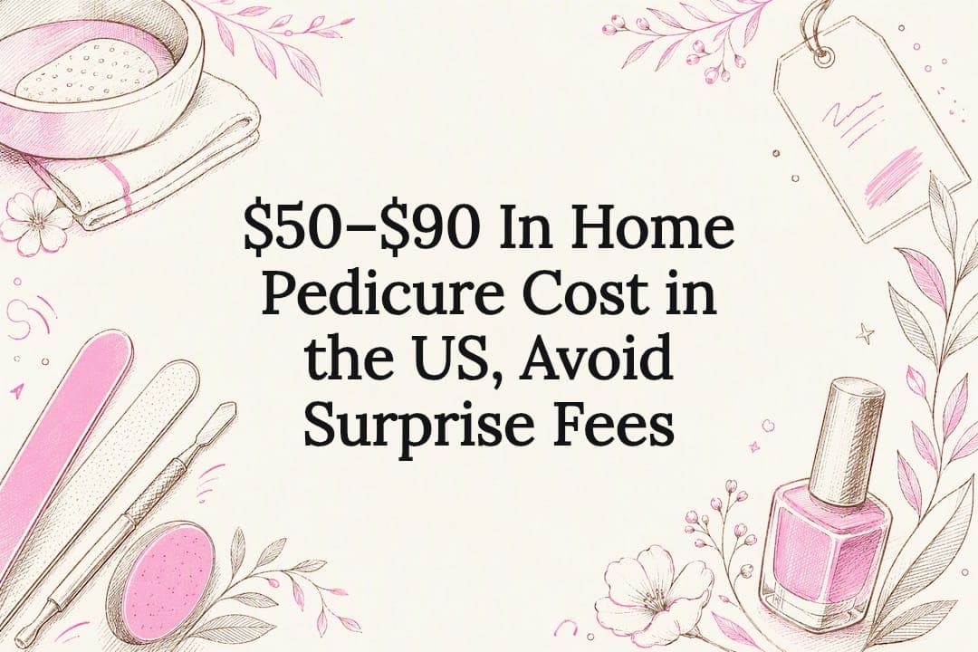 $50–$90 In Home Pedicure Cost in the US, Avoid Surprise Fees