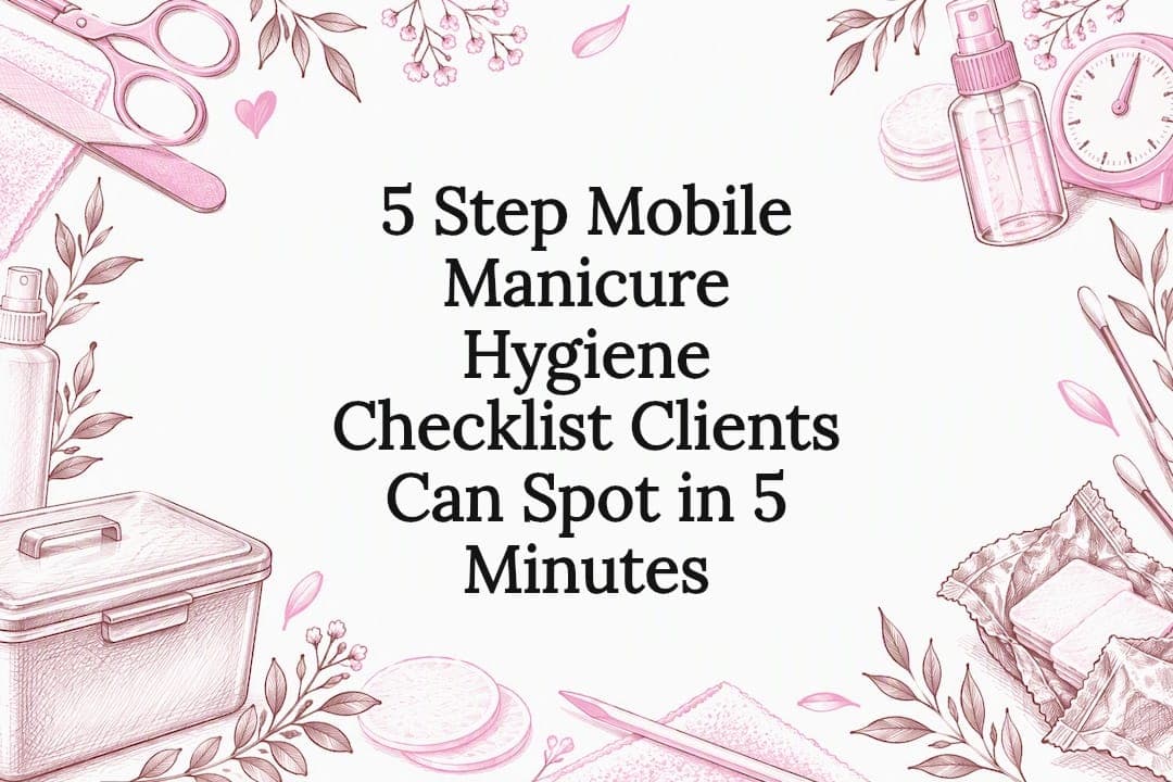 5 Step Mobile Manicure Hygiene Checklist Clients Can Spot in 5 Minutes