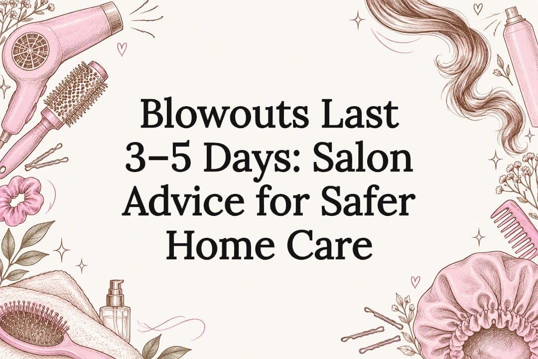 Blowouts Last 3–5 Days: Salon Advice for Safer Home Care