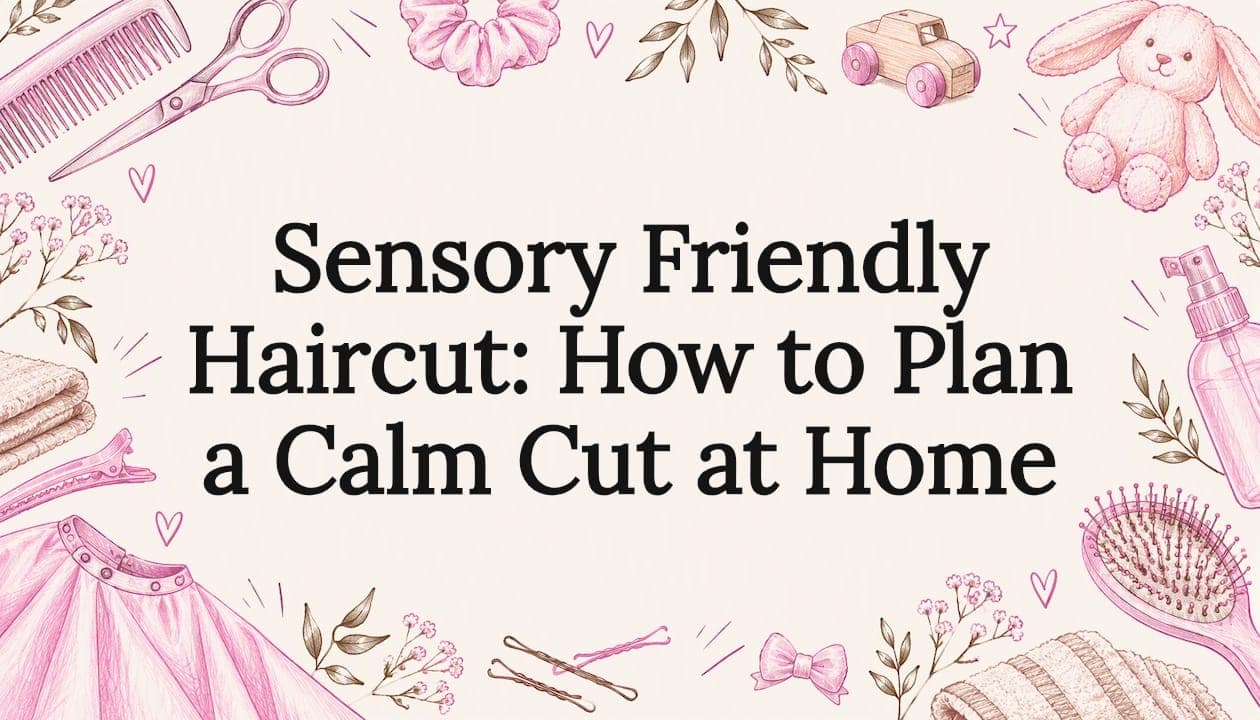 Sensory Friendly Haircut: How to Plan a Calm Cut at Home