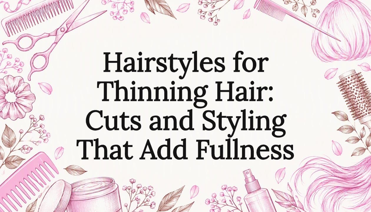 Hairstyles for Thinning Hair: Cuts and Styling That Add Fullness