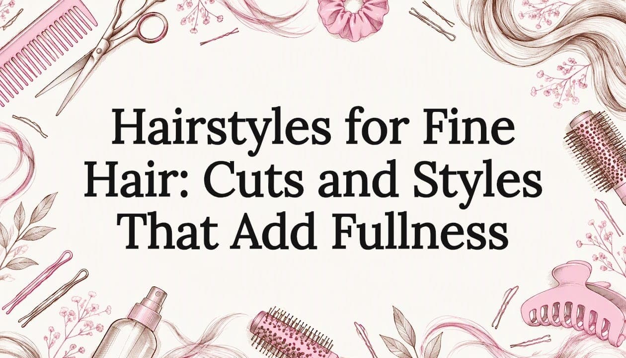 Hairstyles for Fine Hair: Cuts and Styles That Add Fullness