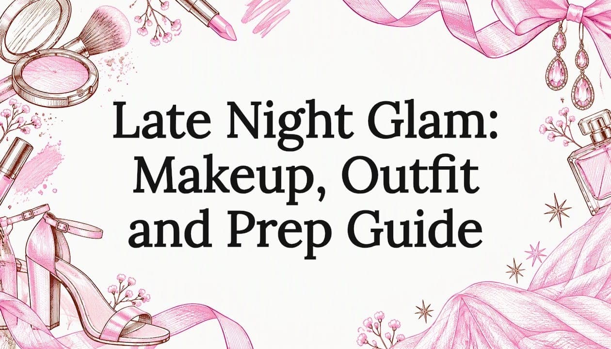 Late Night Glam: Makeup, Outfit and Prep Guide